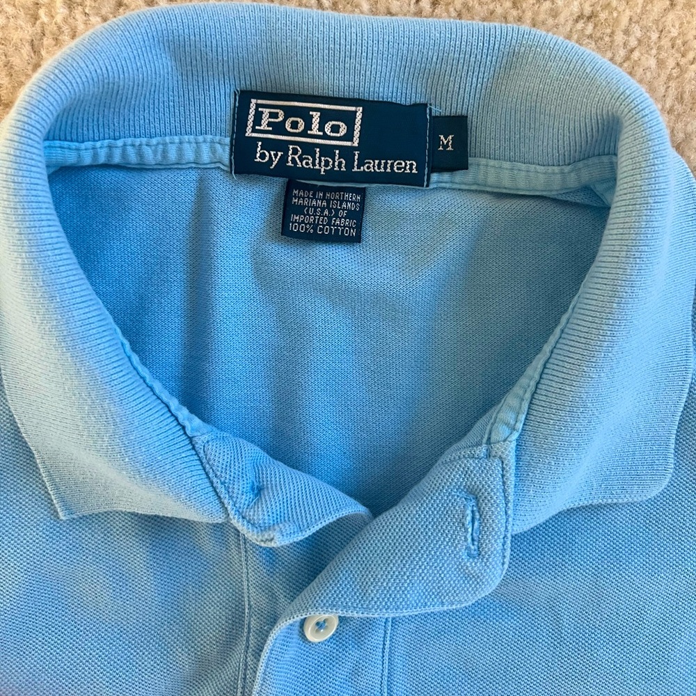 Polo Ralph Lauren M blue shirt